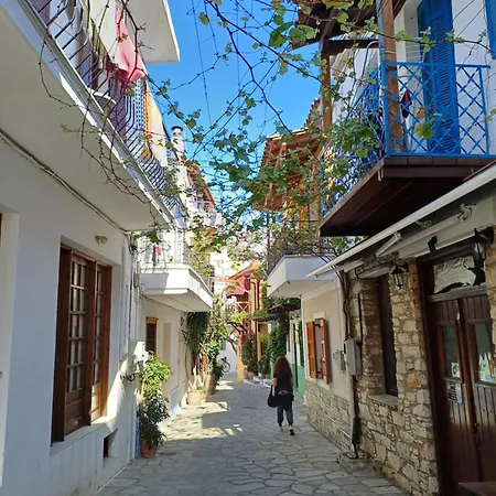The Lemoni House - Skyathos- 2-bedroom 스키아토스 타운
